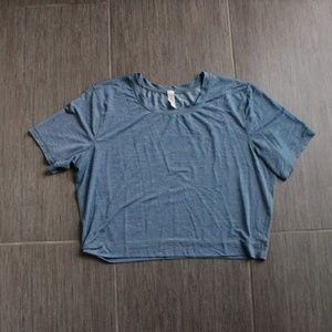 Lululemon Blue Workout Shirt